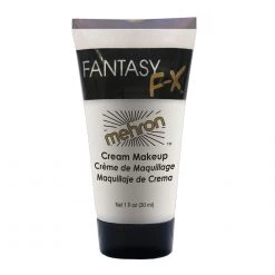 Mehron Fantasy FX Face Paint Tubes - Silver (1 Oz) Face Paint Brands