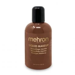 Face Paint Brands Mehron Liquid Face Paints - Sable Brown 7C (4.5 Oz)