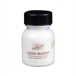 Mehron Liquid - Glow In The Dark White (1 Oz) Face Paint Brands