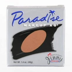 Face Paint Brands Mehron Brown Paradise Face Paints - Light Brown (1.4 Oz)