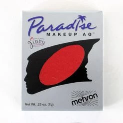 Mehron Red Paradise Face Paint Refills - Beach Berry (0.25 Oz) Face Paint Brands