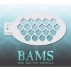 Bad Ass Stencils Bad Ass Mini Stencils - Fish Scales (BAM1013)