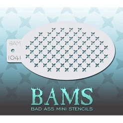 Bad Ass Stencils Air Brush Supplies Bad Ass Mini Stencils - Twinkle Stars (BAM1041)