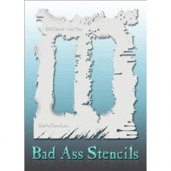 Bad Ass Stencils Bad Ass Full Size Stencils - Hot Mess (BAD6046)