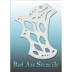 Bad Ass Stencils Bad Ass Full Size Stencils - Wicked Curve (BAD6062)