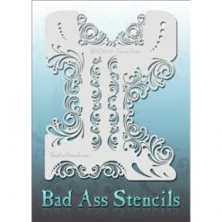 Bad Ass Stencils Bad Ass Full Size Stencils - Fancy Pants (BAD6076)