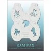 Bad Ass Stencils Air Brush Supplies BAM PAX Stencils - Unipeg (BABP 3004)