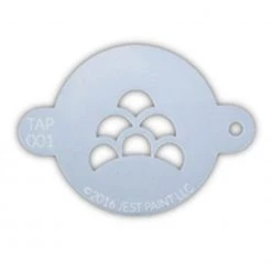 TAP Stencils TAP Face Paint Stencil - Monster Scales (001)