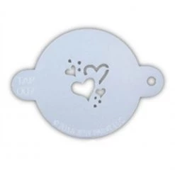 TAP Stencils TAP Face Paint Stencil - Hearts (007)