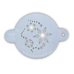 TAP Stencils TAP Face Paint Stencil - Snowflakes (015) Air Brush Supplies