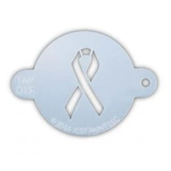 TAP Stencils Air Brush Supplies TAP Face Paint Stencil - Ribbon (019)