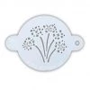 TAP Stencils Air Brush Supplies TAP Face Paint Stencil - Fireworks (021)