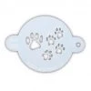 TAP Stencils TAP Face Paint Stencil - Paw Prints (023) Air Brush Supplies