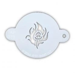 TAP Stencils TAP Face Paint Stencil - Peacock Feather (031)