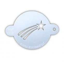 TAP Stencils Air Brush Supplies TAP Face Paint Stencil - Shooting Star (032)