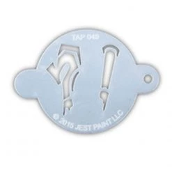 TAP Stencils TAP Face Paint Stencil - Graffiti Punctuation Marks (049)