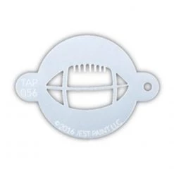 TAP Stencils TAP Face Paint Stencil - Football (056) Air Brush Supplies