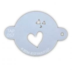 TAP Stencils TAP Face Paint Stencil - My Valentine (057) Air Brush Supplies