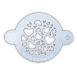 TAP Stencils TAP Face Paint Stencil - Sweet Hearts (058)