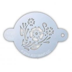 TAP Stencils TAP Face Paint Stencil - Flower Garden (066) Air Brush Supplies