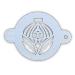 TAP Stencils TAP Face Paint Stencil - Large Christmas Ornament (069) Air Brush Supplies