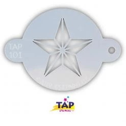 TAP Stencils TAP Face Paint Stencil - Super Star (101)