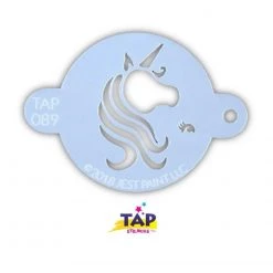 TAP Stencils TAP Face Paint Stencil - Pretty Unicorn Centerpiece (089)