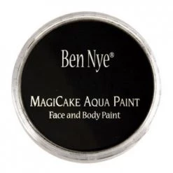 Ben Nye Black MagiCake Paint - Licorice Black LA-3 (0.77 Oz/22 Gm) Face Paint Brands