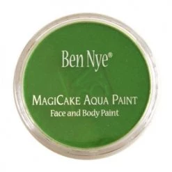 Ben Nye Green MagiCake Paints - Tropical Green LA-12 (0.77 Oz/22 Gm) Face Paint Brands
