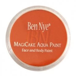 Ben Nye Orange MagiCake Paints - Bright Orange LA-17 (0.77 Oz/22 Gm) Face Paint Brands