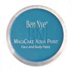 Ben Nye Blue MagiCake Face Paints - Cosmic Blue LA-62 (0.77 Oz/22 Gm) Face Paint Brands