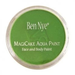 Ben Nye Green MagiCake Face Paints - Lime Green LA-108 (0.77 Oz/22 Gm) Face Paint Brands