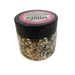 Amerikan Body Art Glitter Stars - Champagne Gold (1 Oz)