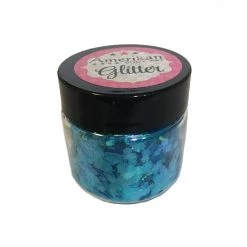Glitter & Glitter Tattoo Amerikan Body Art Chunky Glitter - Glacier Blue (1 Oz)