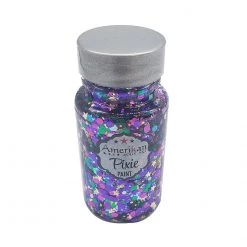 Amerikan Body Art Mardi Gras Pixie Paint Glitter Gel (Limited Edition 1.3 Oz) Glitter & Glitter Tattoo