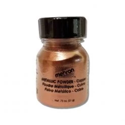 Mehron Metallic Powders - Metallic Copper C (0.75 Oz/21 Gm) Glitter & Glitter Tattoo