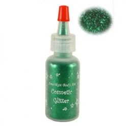 Glitter & Glitter Tattoo Amerikan Body Art Opaque Glitter - Emerald Green (0.5 Oz)