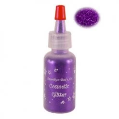 Amerikan Body Art Opaque Glitter - Grape Soda (0.5 Oz) Glitter & Glitter Tattoo