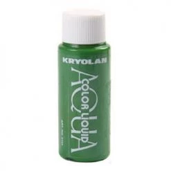 Kryolan Aquacolor Liquid - Forest Green 095 (1 Oz) Face Paint Brands