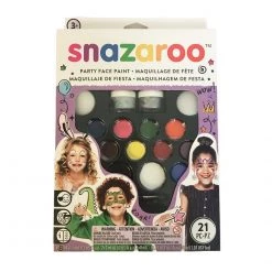 Beginner Face Paint Snazaroo Ultimate Party Pack