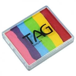 TAG Body Art Face Paint Brands TAG Split Cakes - Regular Rainbow (50 Gm)