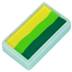 TAG Body Art TAG 1-Stroke Split Cakes - Leaf Yellow (30 Gm) Face Paint Brands