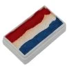 TAG Body Art Face Paint Brands TAG 1-Stroke Split Cake 3 Color Pearl Red/White/Blue 30 Gm