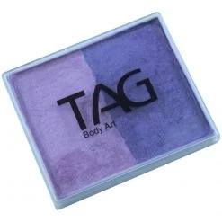TAG Body Art Face Paint Brands TAG Split Cakes - Pearl Purple And Pearl Lilac (50 Gm)