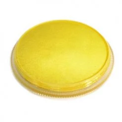 Face Paint Brands Kryvaline Yellow Metallic Regular Line KM09 (30 Gm)