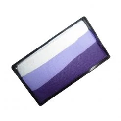 Face Paint Brands Kryvaline One Stroke Split Cakes - Lilac (30 Gm)