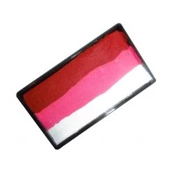 Face Paint Brands Kryvaline One Stroke Split Cakes - Rose (30 Gm)