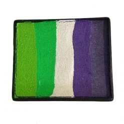 Face Paint Brands Kryvaline Large Split Cakes - Maleficent (50 Gm)