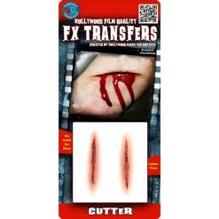 Halloween Makeup Tinsley Transfers Cutter 3D FX