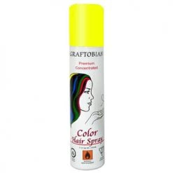 Graftobian Colorspray Hair Spray - Fluorescent Yellow 5 Oz Color Hair Spray